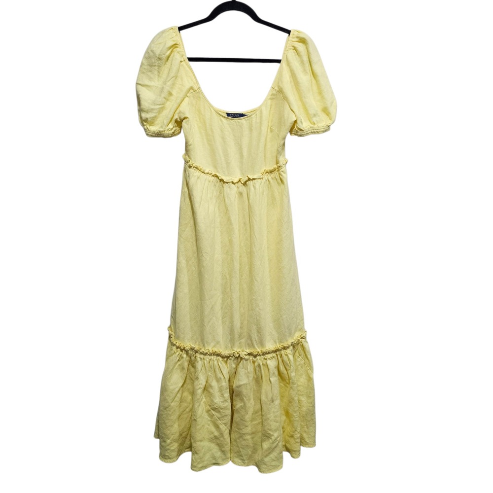 Polo Ralph Lauren Linen mid-length dress Size 2‎